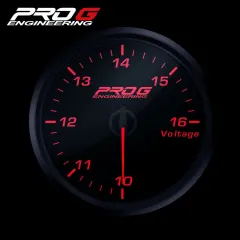 Wskaźnik Pro G Race Series RC, Woltomierz RED 60mm największy sklep tuningowy w Polsce!