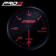 Wskaźnik Pro G Race Series RC, Podciśnienia RED 60mm największy sklep tuningowy w Polsce!
