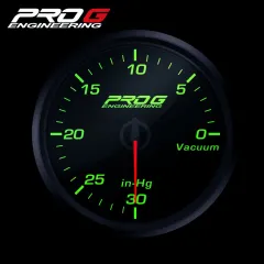 Wskaźnik Pro G Race Series RC, Podciśnienia GREEN 60mm największy sklep tuningowy w Polsce!