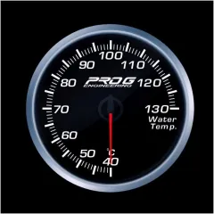 Wskaźnik Pro G Race Series RS, temperatury wody °C WHITE 60mm największy sklep tuningowy w Polsce!