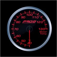 Wskaźnik Pro G Race Series RS, temperatury wody °C RED 52mm największy sklep tuningowy w Polsce!