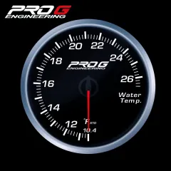 Wskaźnik Pro G Race Series RS, temperatury wody °F WHITE 52mm największy sklep tuningowy w Polsce!