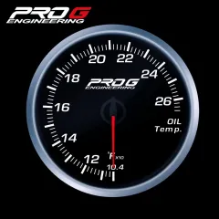 Wskaźnik Pro G Race Series RS, temperatury oleju °F WHITE 52mm największy sklep tuningowy w Polsce!