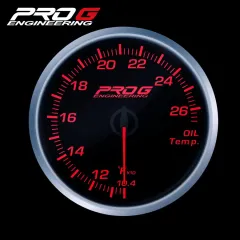 Wskaźnik Pro G Race Series RS, temperatury oleju °F RED 60mm największy sklep tuningowy w Polsce!