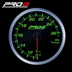 Wskaźnik Pro G Race Series RS, temperatury oleju °F GREEN 52mm największy sklep tuningowy w Polsce!