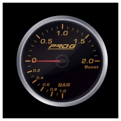 Wskaźnik Pro G Race Series 2 RS, doładowania Boost 2 Bar RED 52mm największy sklep tuningowy w Polsce!