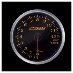 Wskaźnik Pro G Race Series 2 RS, temperatury spalin EGT °C RED 60mm największy sklep tuningowy w Polsce!
