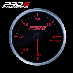 Wskaźnik Pro G Race Series RS, Woltomierz RED 52mm największy sklep tuningowy w Polsce!