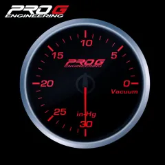 Wskaźnik Pro G Race Series RS, Podciśnienia RED 60mm największy sklep tuningowy w Polsce!