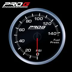 Wskaźnik Pro G Race Series RS, ciśnienia paliwa PSI WHITE 60mm największy sklep tuningowy w Polsce!