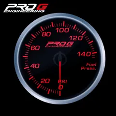 Wskaźnik Pro G Race Series RS, ciśnienia paliwa PSI RED 52mm największy sklep tuningowy w Polsce!
