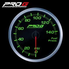 Wskaźnik Pro G Race Series RS, ciśnienia paliwa PSI GREEN 52mm największy sklep tuningowy w Polsce!