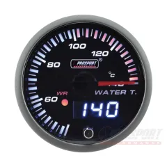 Prosport JDM Series 52mm - Wskaźnik temperatury wody z wodoodpornym czujnikiem największy sklep tuningowy w Polsce!