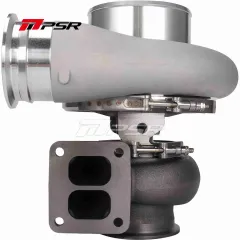 Turbosprężarka Pulsar PSR 485G 1.25 T4 Divided wlot 1/2" Marmon wylot Łożyska ślizgowe Curved Point Milled największy sklep tuningowy w Polsce!