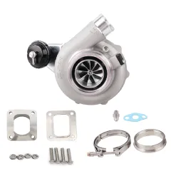 Turbosprężarka Pulsar PSR 5455G 4" 660KM .92 T4 Wlot 3" V-Band Wylot IWG Łożyska kulkowe największy sklep tuningowy w Polsce!