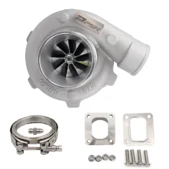 Turbosprężarka Pulsar PSR 3076 Gen2 750HP Compact .82 Stal Nierdzewna T4 Wlot 3" V-Band Wylot Łożyska kulkowe największy sklep tuningowy w Polsce!
