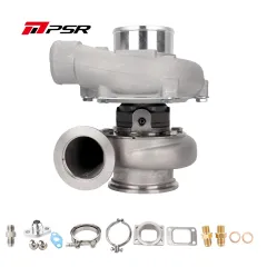 Turbosprężarka Pulsar PSR 3576 Gen2 .82 Stal nierdzewna Adapter T3 wlot 3" V-Band wylot Łożyska kulkowe największy sklep tuningowy w Polsce!