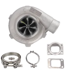 Turbosprężarka Pulsar PSR 3582 Compact 900HP .64 Stal Nierdzewna T3 Wlot 3" V-Band Wylot Łożyska kulkowe największy sklep tuningowy w Polsce!