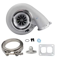 Turbosprężarka Pulsar PSR 6775G 1100KM 1.15 T4 Twin Scroll Wlot 3.5" Vband Wylot Łożyska kulkowe największy sklep tuningowy w Polsce!