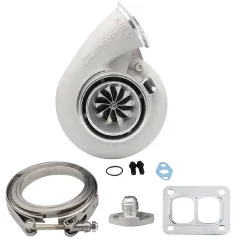 Turbosprężarka Pulsar PSR 7975G 1450KM 1.01 T4 Twin Scroll Wlot 4" V-Band Wylot Łożyska kulkowe największy sklep tuningowy w Polsce!