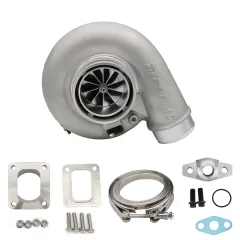 Turbosprężarka Pulsar PSR 7375G Compact 1200KM 1.01 T4 Wlot 3.5" V-Band Wylot Łożyska kulkowe największy sklep tuningowy w Polsce!