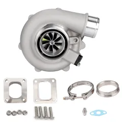Turbosprężarka Pulsar PSR 5455G 660KM 1.01 T4 Wlot 3" V-Band Wylot Łożyska kulkowe największy sklep tuningowy w Polsce!