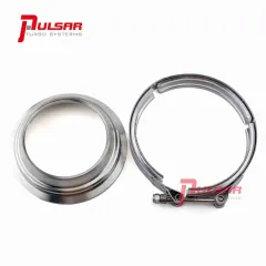 Pulsar PSR Flange Clamp Kit Stainless Steel 400 T6 Turbo 5" to 4" największy sklep tuningowy w Polsce!