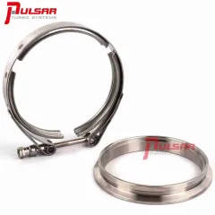 Pulsar PSR Flange Clamp Kit Stainless Steel 400 T4 Turbo 4" największy sklep tuningowy w Polsce!