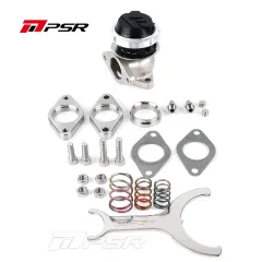 Zawór Wastegate Pulsar PSR 38mm 2-Bolt External Wastegate Black największy sklep tuningowy w Polsce!