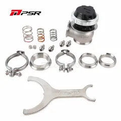Zawór Wastegate Pulsar PSR 38mm Dual Vband External Wastegate Black największy sklep tuningowy w Polsce!