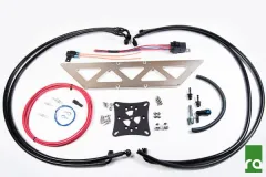 Zestaw zbiornika wyrównawczego paliwa Mitsubishi EVO 8-9 FST sprzedawany oddzielnie Radium Engineering największy sklep tuningowy w Polsce!