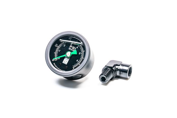Fuel Pressure Gauge with 90 Deg Adapter Radium Engineering największy sklep tuningowy w Polsce!