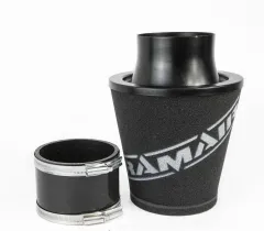 Uniwersalny stożkowy filtr powietrza aluminium Ramair JS-175-100-BK-KIT 102mm największy sklep tuningowy w Polsce!