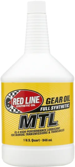Olej przekładniowy Red Line MTL 75W80 GL-4 0.94l RD-50209 największy sklep tuningowy w Polsce!