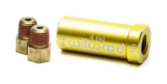 Wilwood 260-15366 Złoty aluminiowy zawór ciśnieniowy hamulca resztkowego 4 PSI największy sklep tuningowy w Polsce!