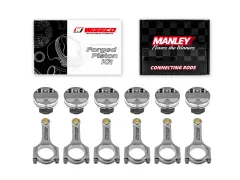 Kute tłoki Wiseco + korbowody Manley H-beam Toyota Supra 2JZGTE 3.0l 24V 93-98 86.5mm CR 8.39:1 największy sklep tuningowy w Polsce!