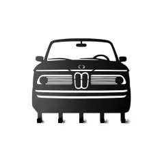 Wieszak na klucze BMW 2002 DUŻY 25cm Czarny Prezent Gadżet Tuning największy sklep tuningowy w Polsce!