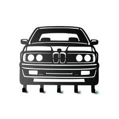 Wieszak na klucze BMW E24 DUŻY 25cm Czarny Prezent Gadżet Tuning największy sklep tuningowy w Polsce!