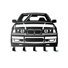Wieszak na klucze BMW E36 DUŻY 25cm Czarny Prezent Gadżet Tuning największy sklep tuningowy w Polsce!