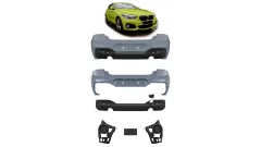 Zderzak BMW 1 F20 F21 Facelift Tył z dyfuzorem największy sklep tuningowy w Polsce!