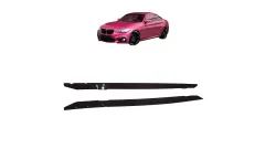 Dokładka BMW 2 F22 F23 Progi Gloss Black największy sklep tuningowy w Polsce!