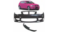 Spoiler BMW 1 E81 E82 E87 E88 Przód Matt Black największy sklep tuningowy w Polsce!