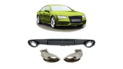 Dyfuzor Audi A7 C7 Tył Carbon Look największy sklep tuningowy w Polsce!