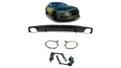Dyfuzor Audi A7 C7 Facelift Tył z końcówkami największy sklep tuningowy w Polsce!