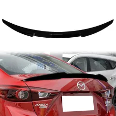 Dokładka Mazda 3 III BM BN Lotka ABS Gloss Black największy sklep tuningowy w Polsce!