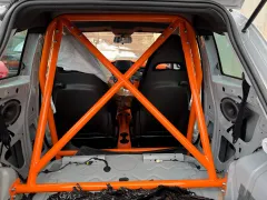 Rollbar skręcana pół klatka Fiat 500 Abarth Black największy sklep tuningowy w Polsce!