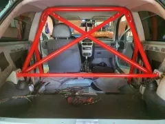 Rollbar skręcana pół klatka Opel Corsa C Black największy sklep tuningowy w Polsce!