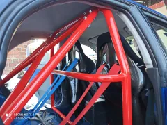 Rollbar skręcana pół klatka Subaru Impreza GC WRX STI White największy sklep tuningowy w Polsce!
