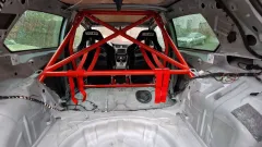 Rollbar skręcana pół klatka Mitsubshi Lancer Evo X Red największy sklep tuningowy w Polsce!