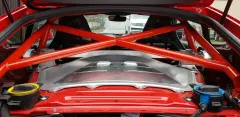 Rollbar skręcana pół klatka Porsche Cayman 718 Red największy sklep tuningowy w Polsce!